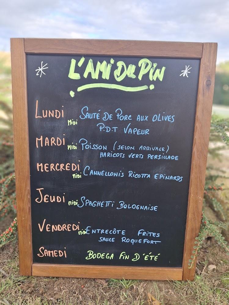 L'ami du Pin - Menu Image 1
